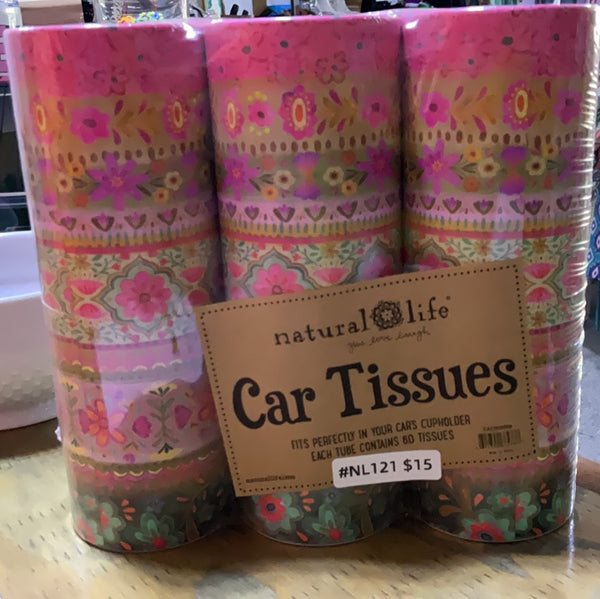Car tissues 3pack #NL121