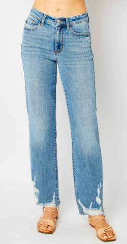 Judy Blue High Waist Straight Jeans #JB82470