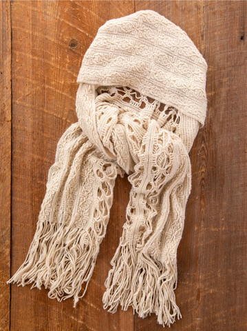 Soft Hooded Scarf #NL143