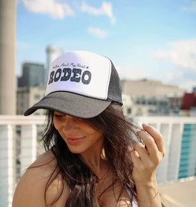 This Ain't My First Rodeo | Black | Trucker Hat #STS003