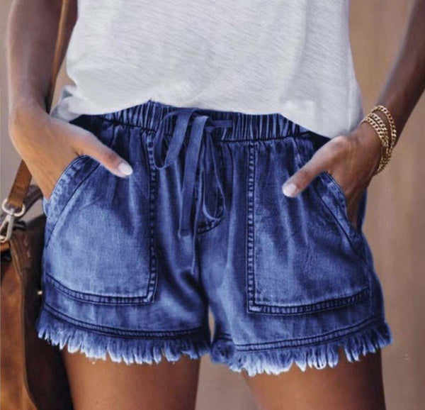 Frayed  Shorts #S383