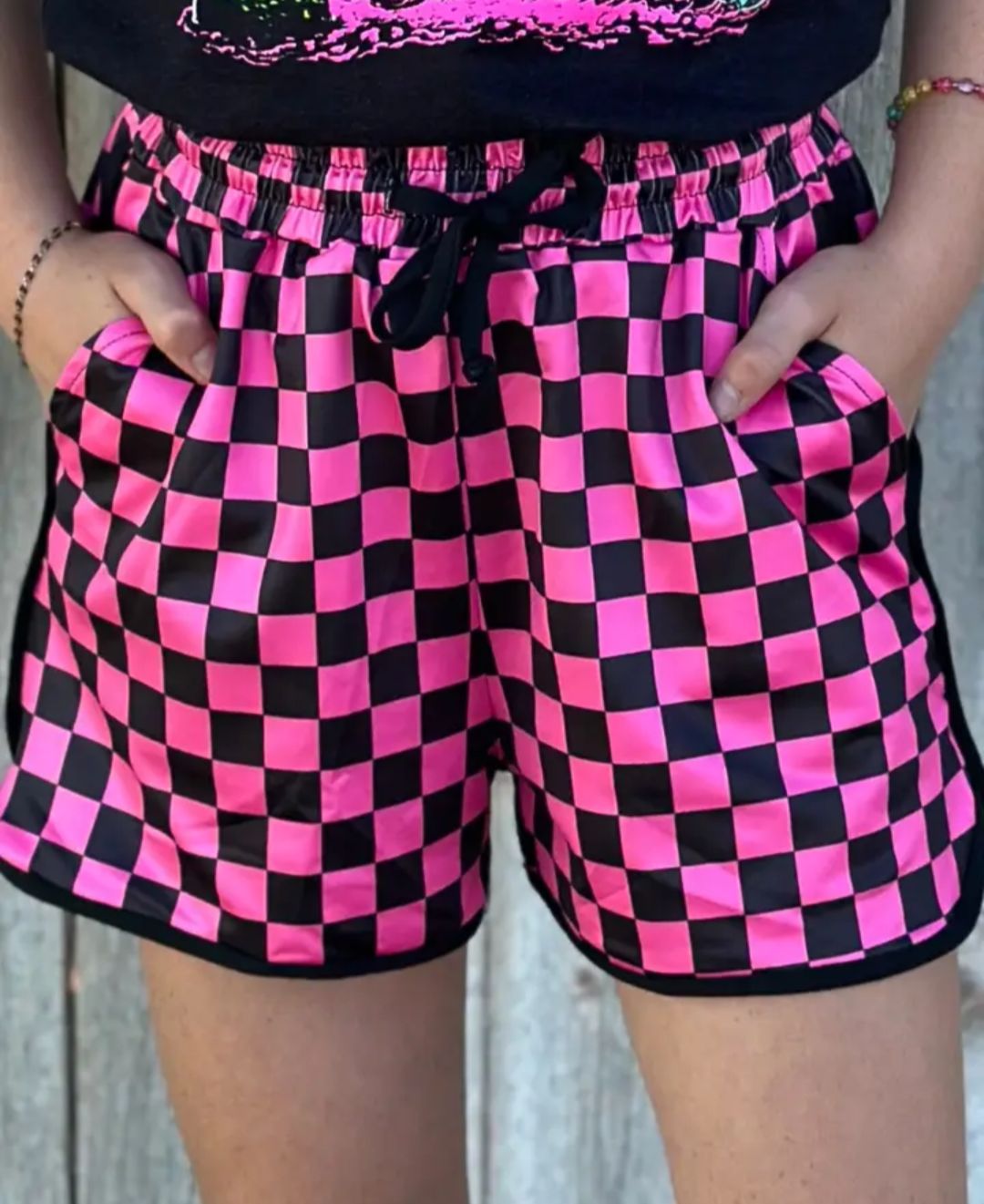 Kids Checkered Shorts #K140