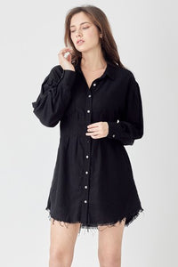 #S272 Long Sleeve Western Dress